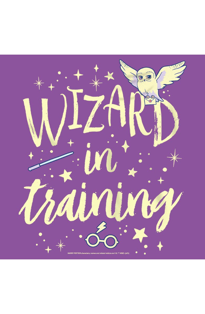 HARRY POTTER Girl's Harry Potter Wizard in Training  Graphic T-Shirt, Alternate, color, Purple Berry
