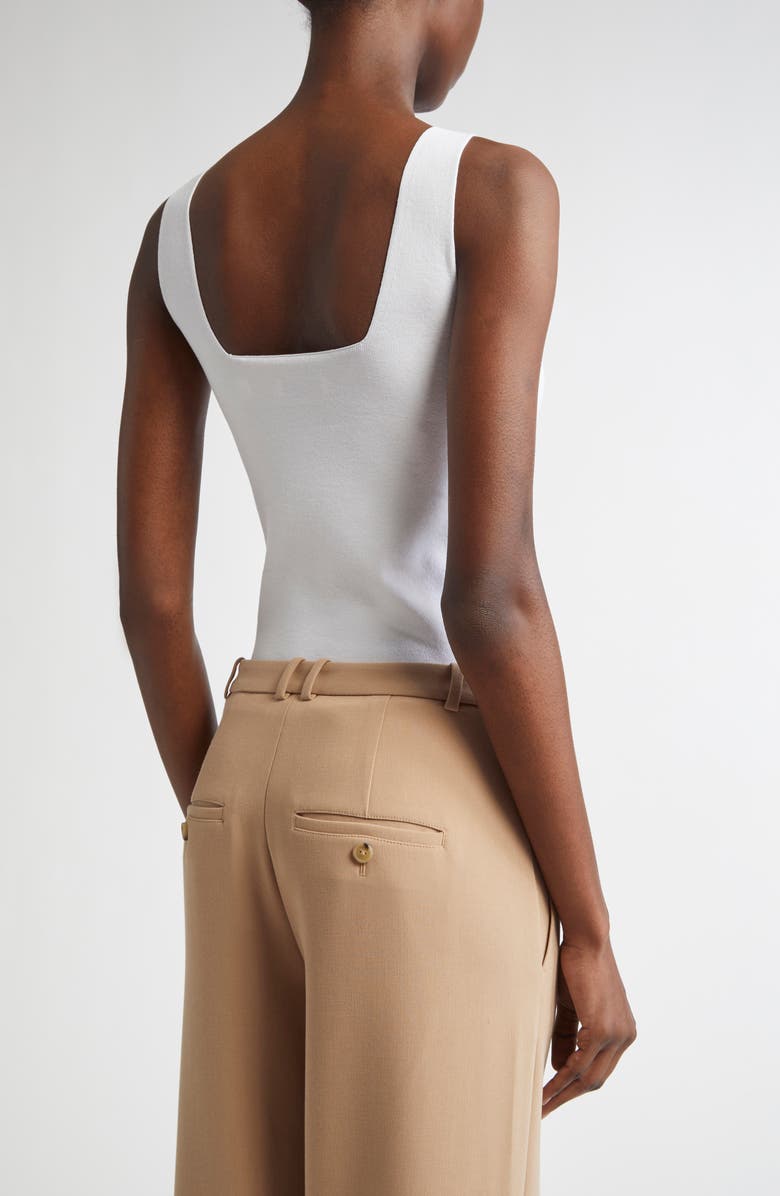 Vince Square Neck Tank, Alternate, color, Optic White