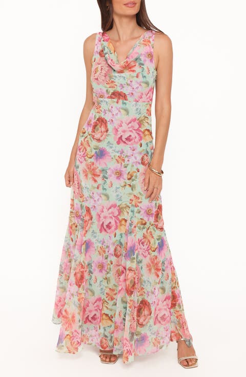 Yovana Floral Maxi Dress