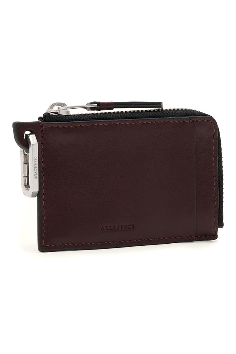 Remy Leather Wallet, Alternate, color, BURGUNDY RED
