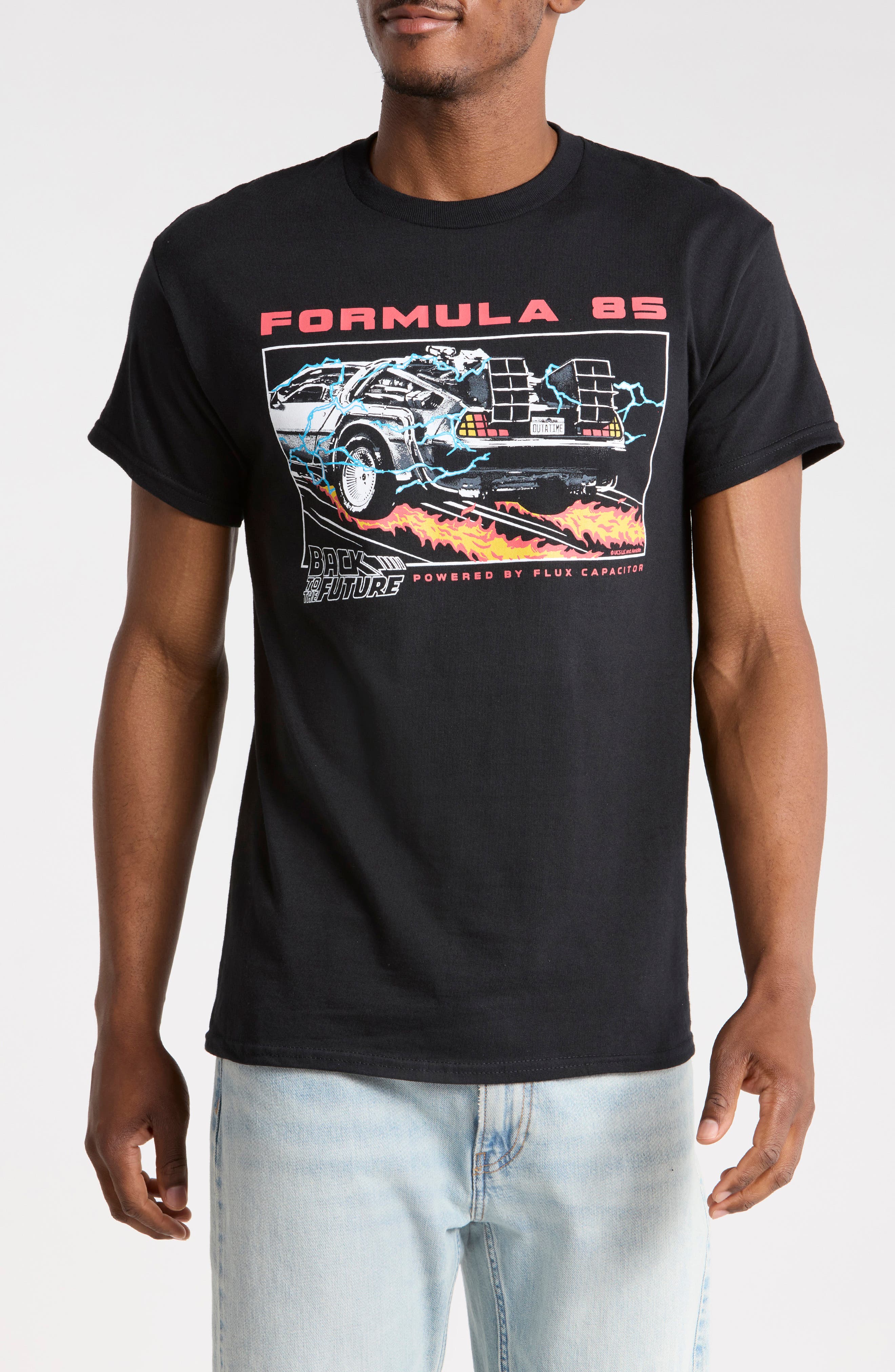 Back To The Future Formula 85 Graphic Tee