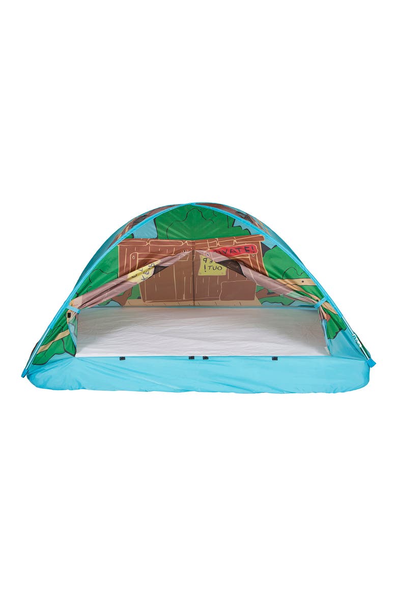 Full-Size Treehouse Bed Tent, Alternate, color, BLUE