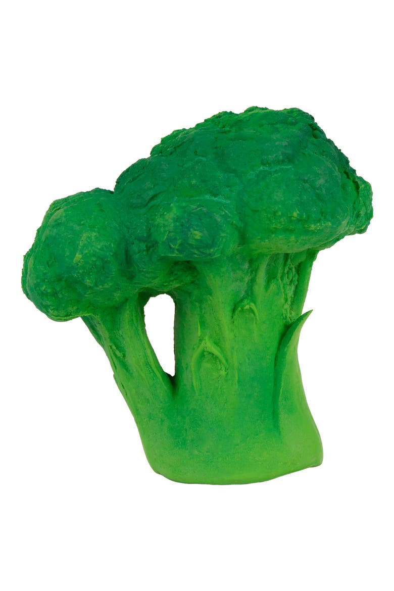 Brucy the Broccoli Teething Toy, Main, color, NO COLOR