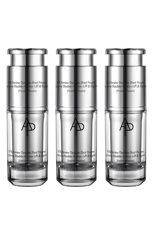 Ap Beauty Ap Lift & Renew Double Shot Program In Transparent