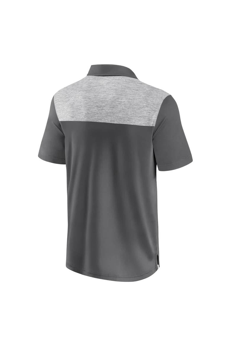 Men's Fanatics Gray Arizona Cardinals Long Shot Polo, Alternate, color, Gray