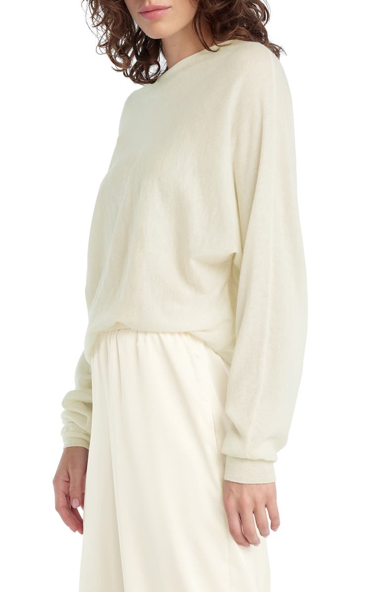 Favorite Daughter The Effortless Merino Wool Sweater, Alternate, color, Ivory