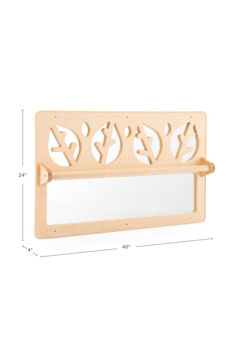 Exploration Wall Mirror, Alternate, color, Beige