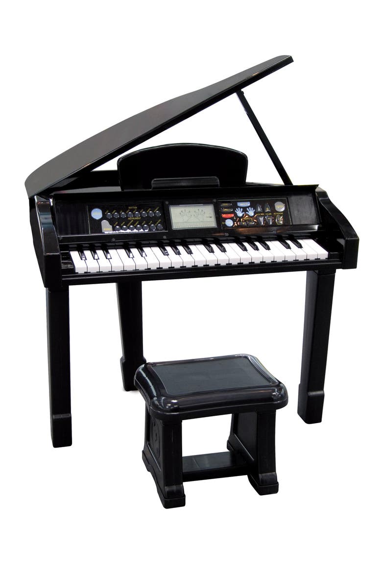 Red Box Digital Piano with Stool, Main, color, Multicolored