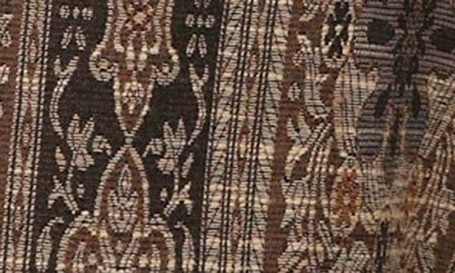 Free People Dahlia Print Wide Leg Pants In Brown