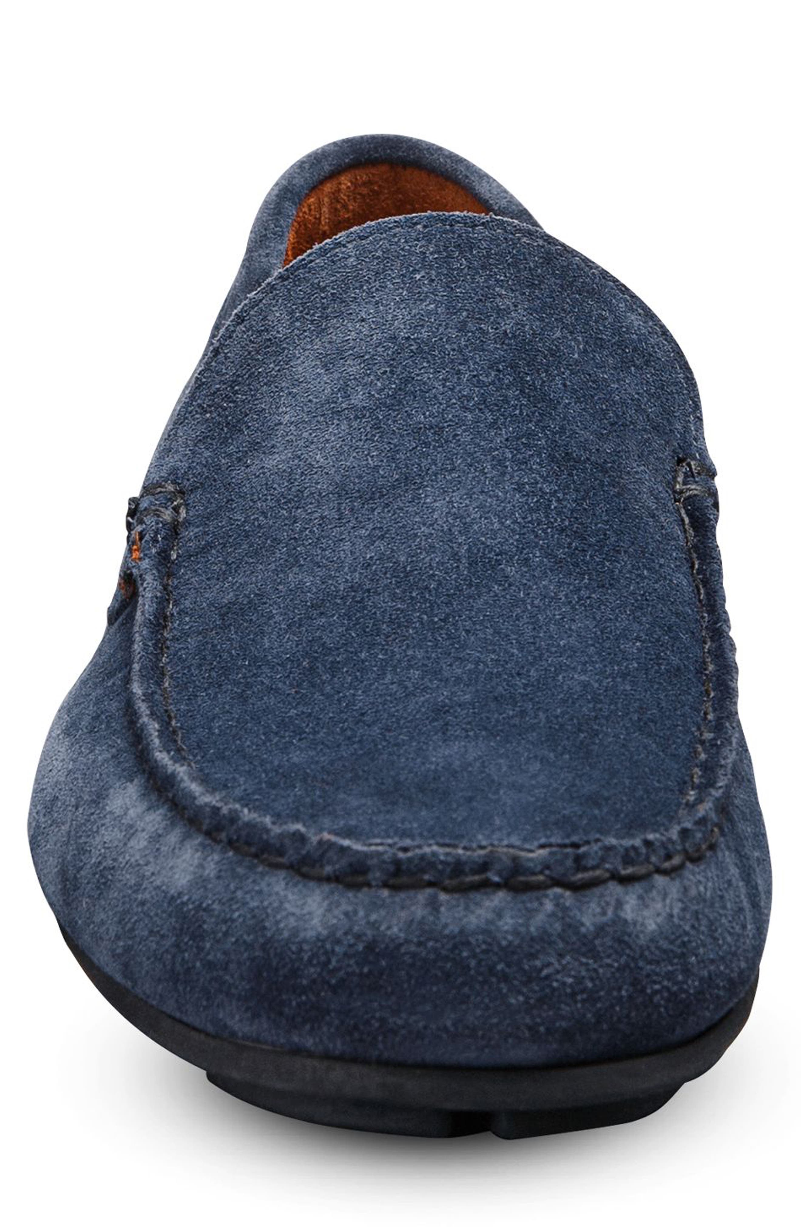 Santiago Driving Loafer, Alternate, color, NAVY