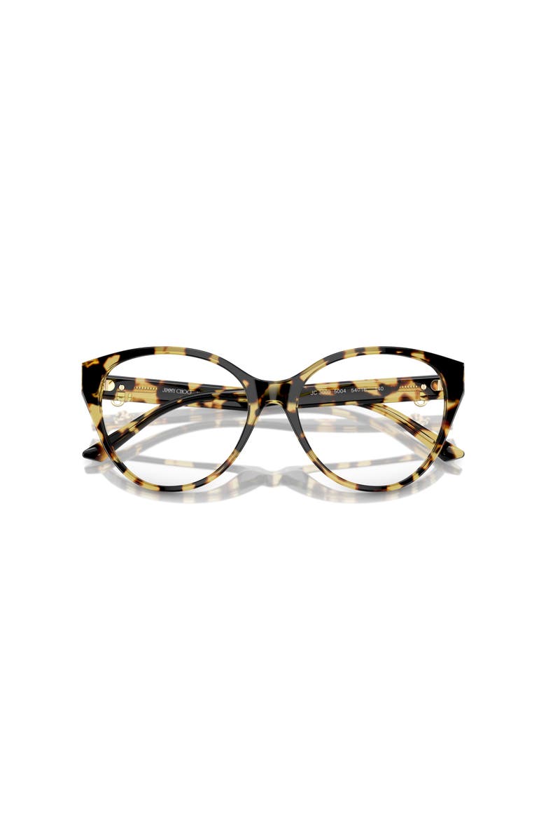 Jimmy Choo 54mm Phantos optical glasses, Alternate, color, Tortoise