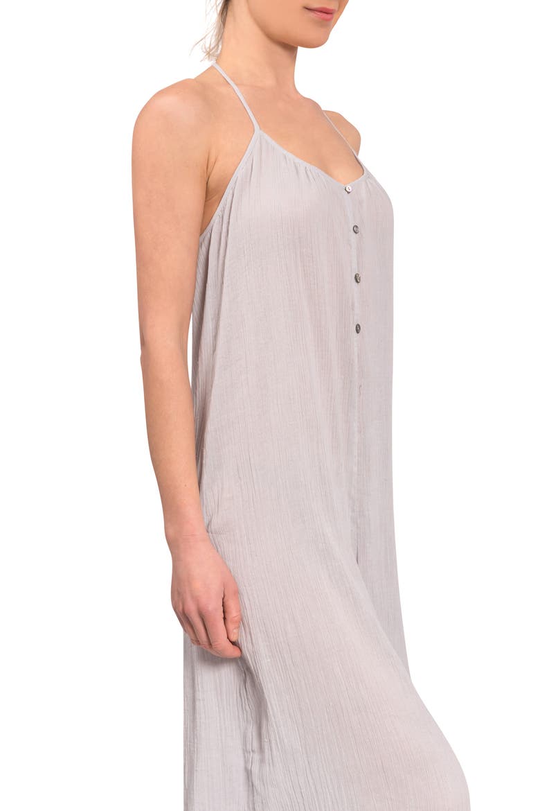 Kaitlyn Wide Leg Sleep Jumpsuit, Alternate, color, MIST