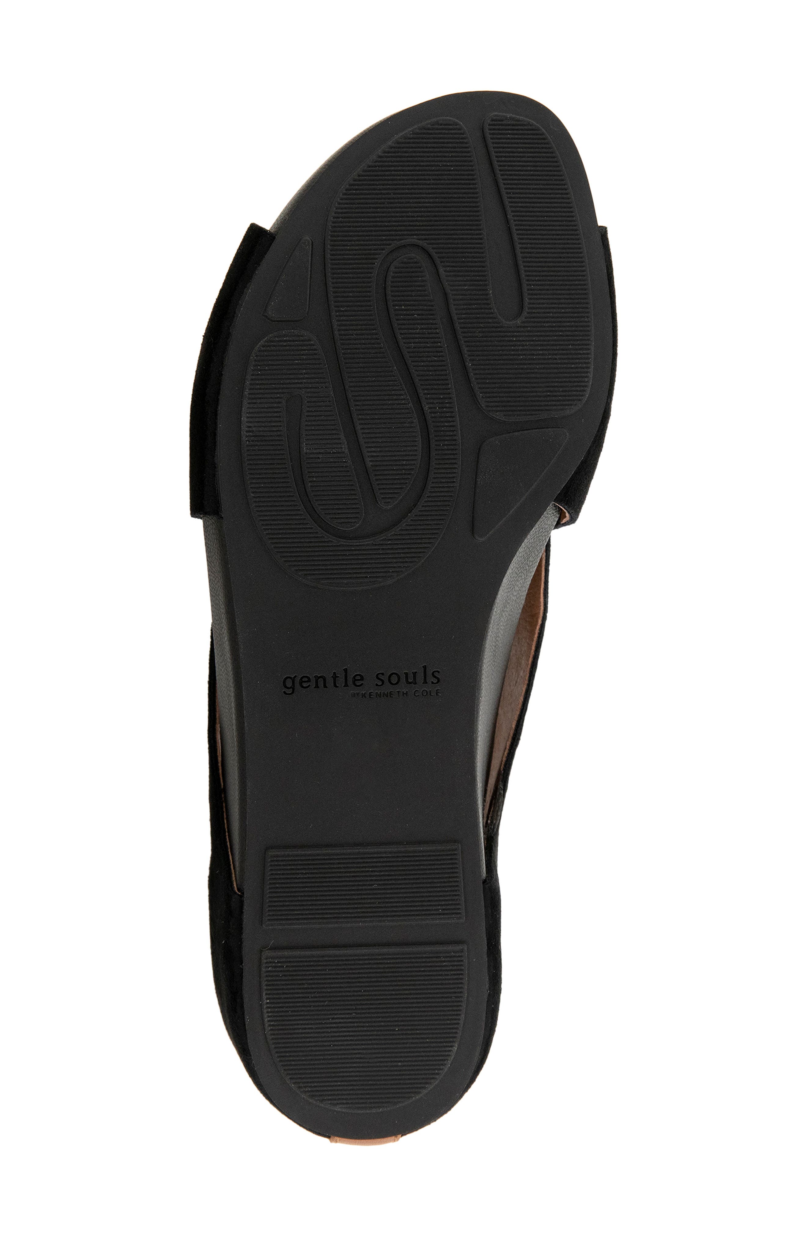 Gentle Souls Gainey Hidden Wedge Sandal, Alternate, color, Black Suede