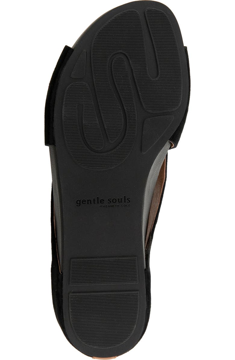 Gentle Souls Gainey Hidden Wedge Sandal, Alternate, color, Black Suede