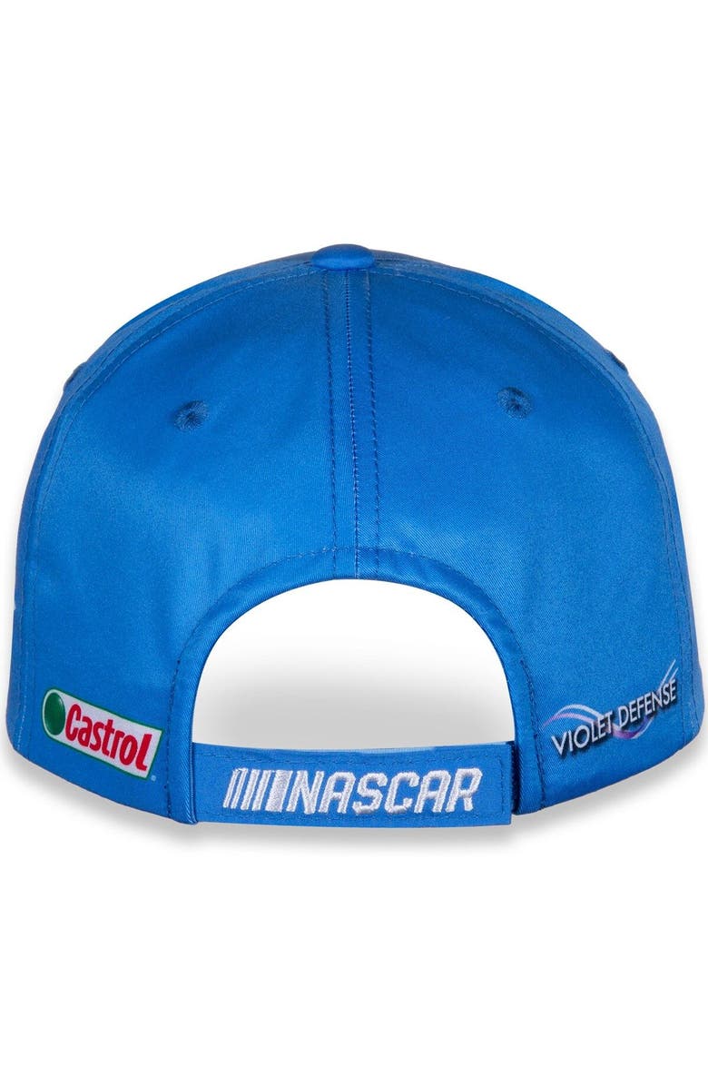 RFK Racing Men's RFK Racing Light Blue/White Brad Keselowski Uniform Adjustable Hat, Alternate, color, Light Blue