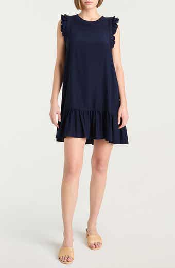 Cinq à Sept Nila Ruffle Hem Silk Dress