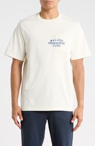 Malbon Golf Vista Ironworks Cotton Graphic T-Shirt