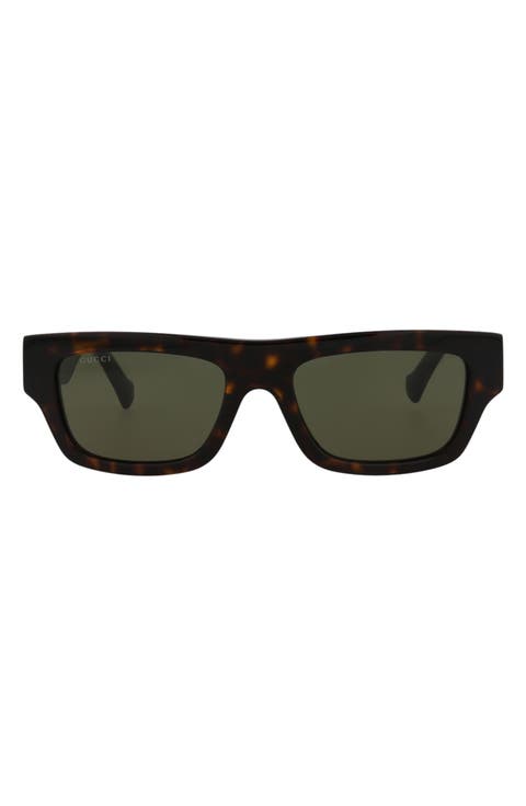 Novelty 55mm Rectangular Sunglasses