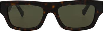 Novelty 55mm Rectangular Sunglasses