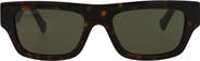 Gucci Novelty 55mm Rectangular Sunglasses