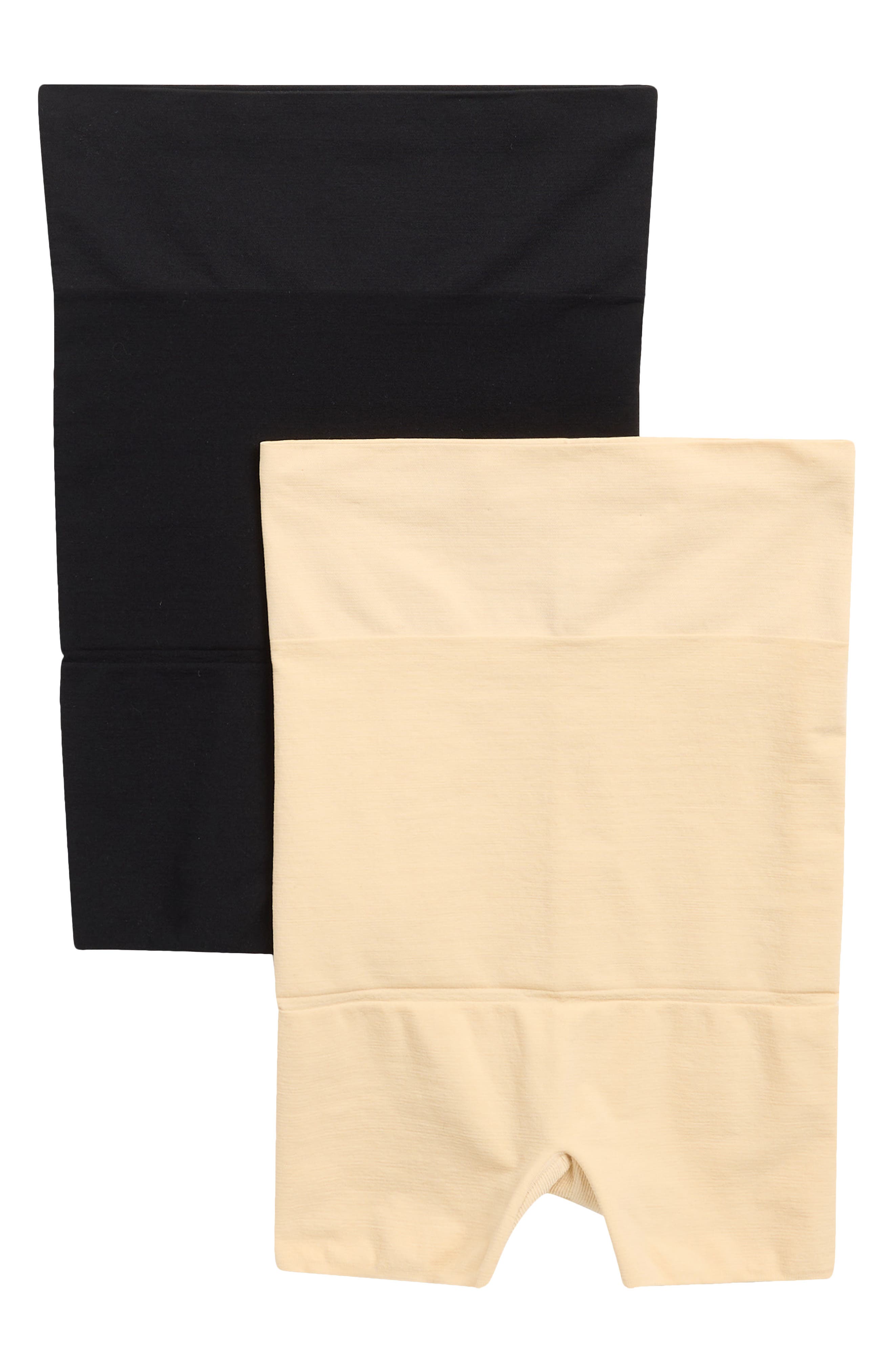 BODY BEAUTIFUL 2-Pack Extra High Waist Shaping Boyshorts