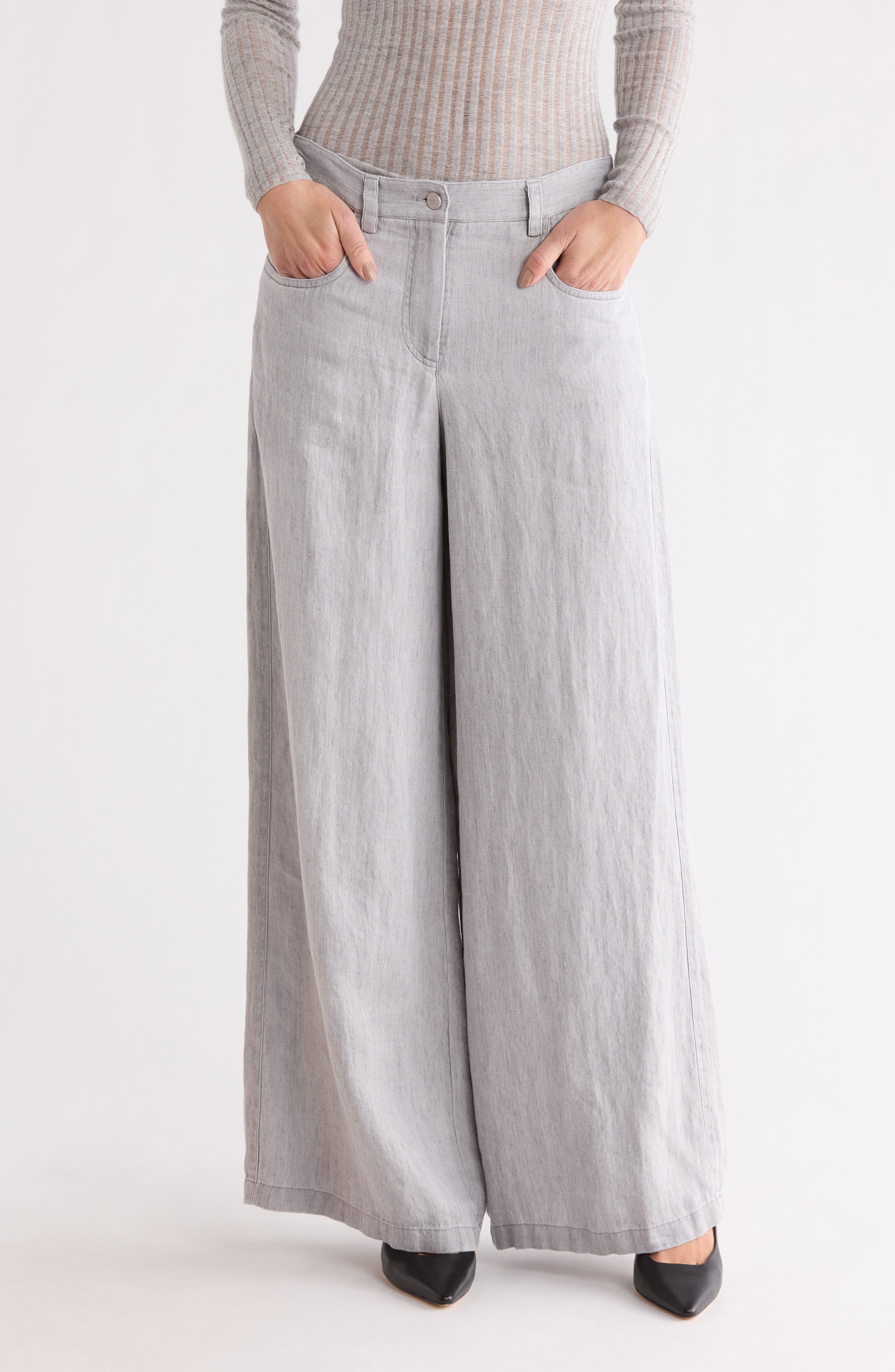 TWP Tiny Dancer Wide Leg Pants