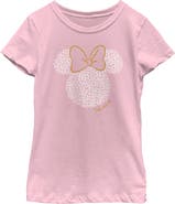 Minnie Mouse Girl's Minnie Mouse Heart Silhouette Graphic T-Shirt