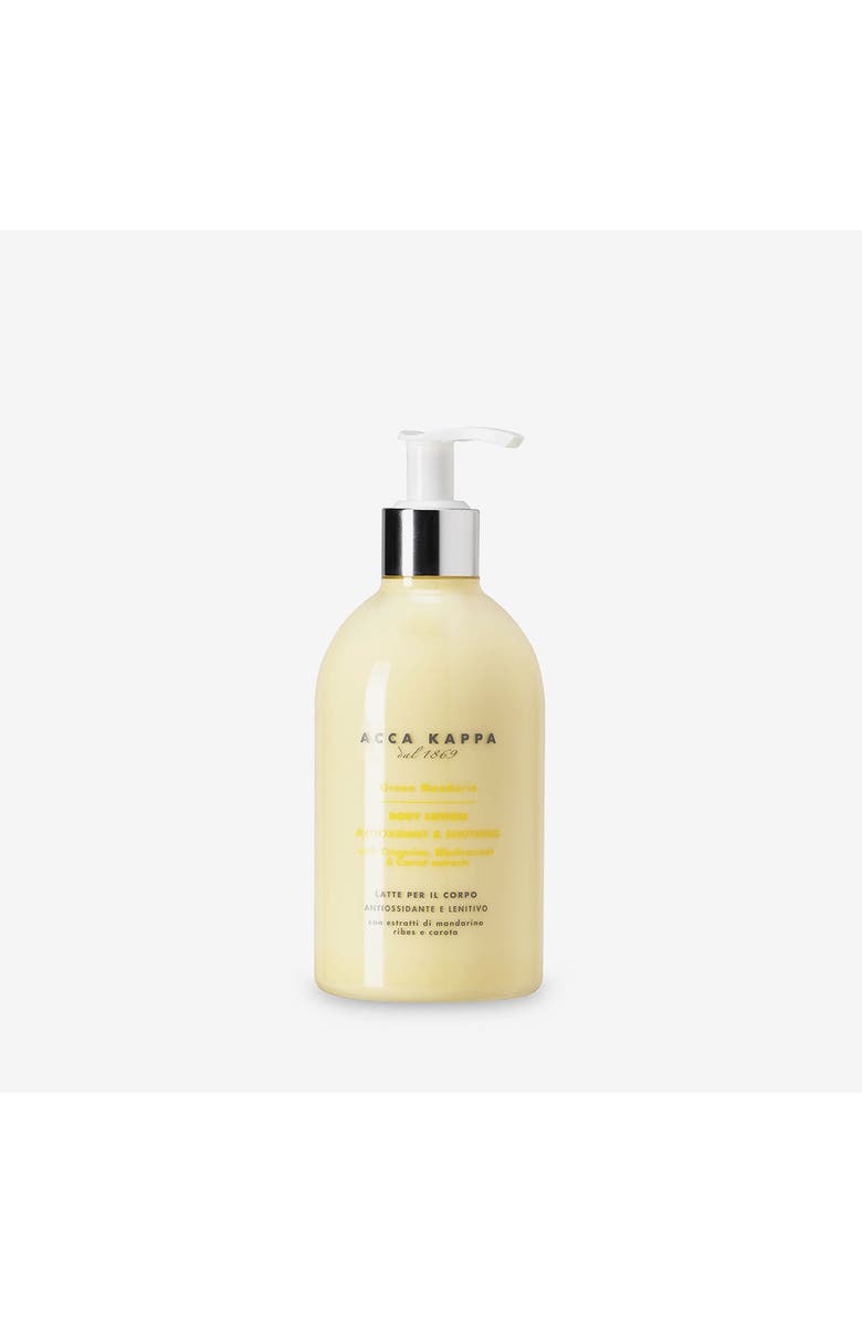 ACCA KAPPA Green Mandarin Body Lotion, Main, color, White