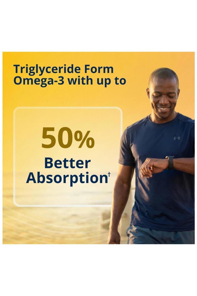 OmegaGenics High Potency Omega-3 Fish Oil Supplement, Alternate, color, None
