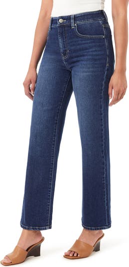 Coffee Date High Waist Straight Leg Jeans