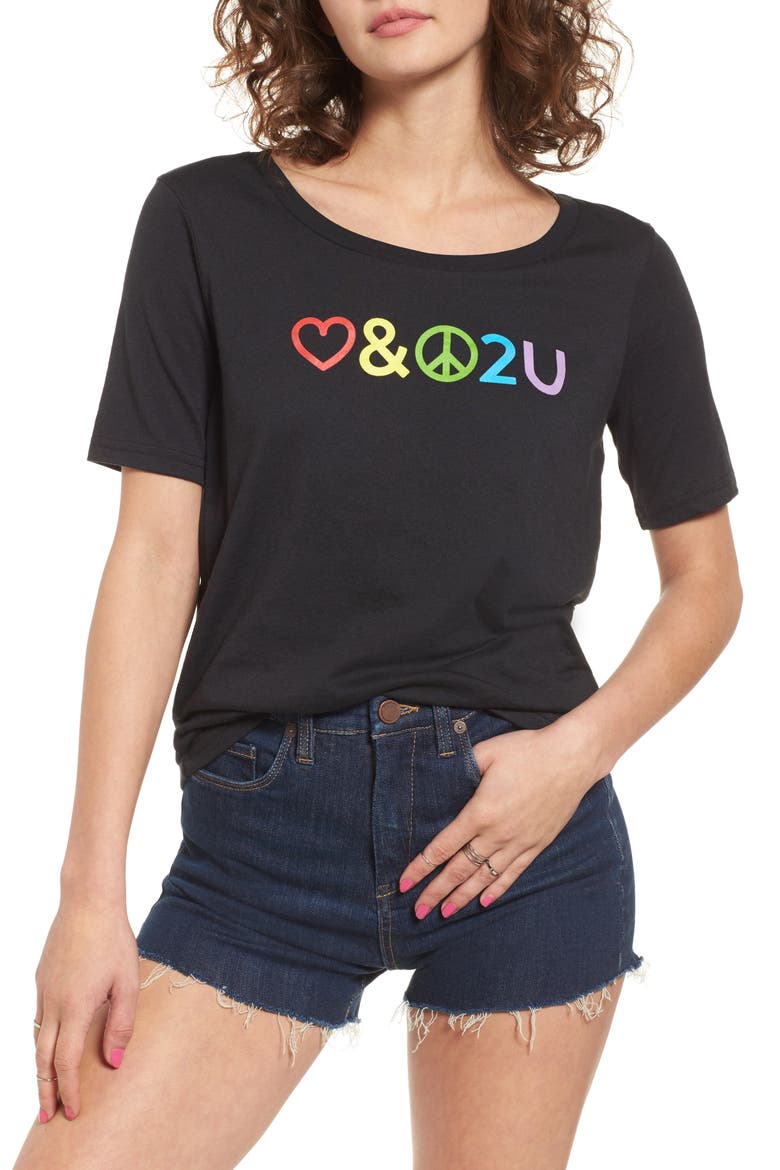 Pride Tee, Main, color, BLACK