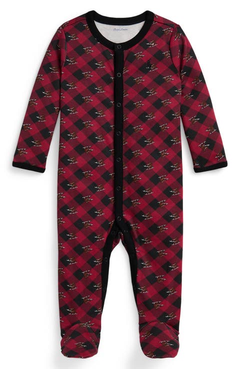 Print Cotton Footie (Baby)