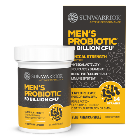 Active Performance Men's Probiotic Capsules, 50 Billion CFU, 30ct Bottle