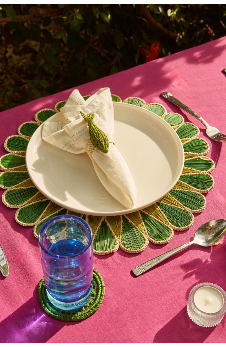 Coro Cora Drops Placemat - Set of 2, Alternate, color, 