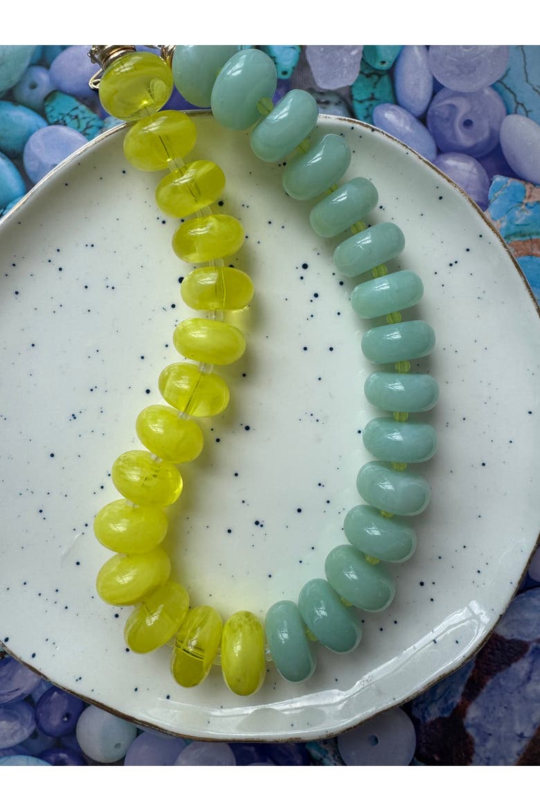 Citrus Sherbet Necklace, Alternate, color, Yellow