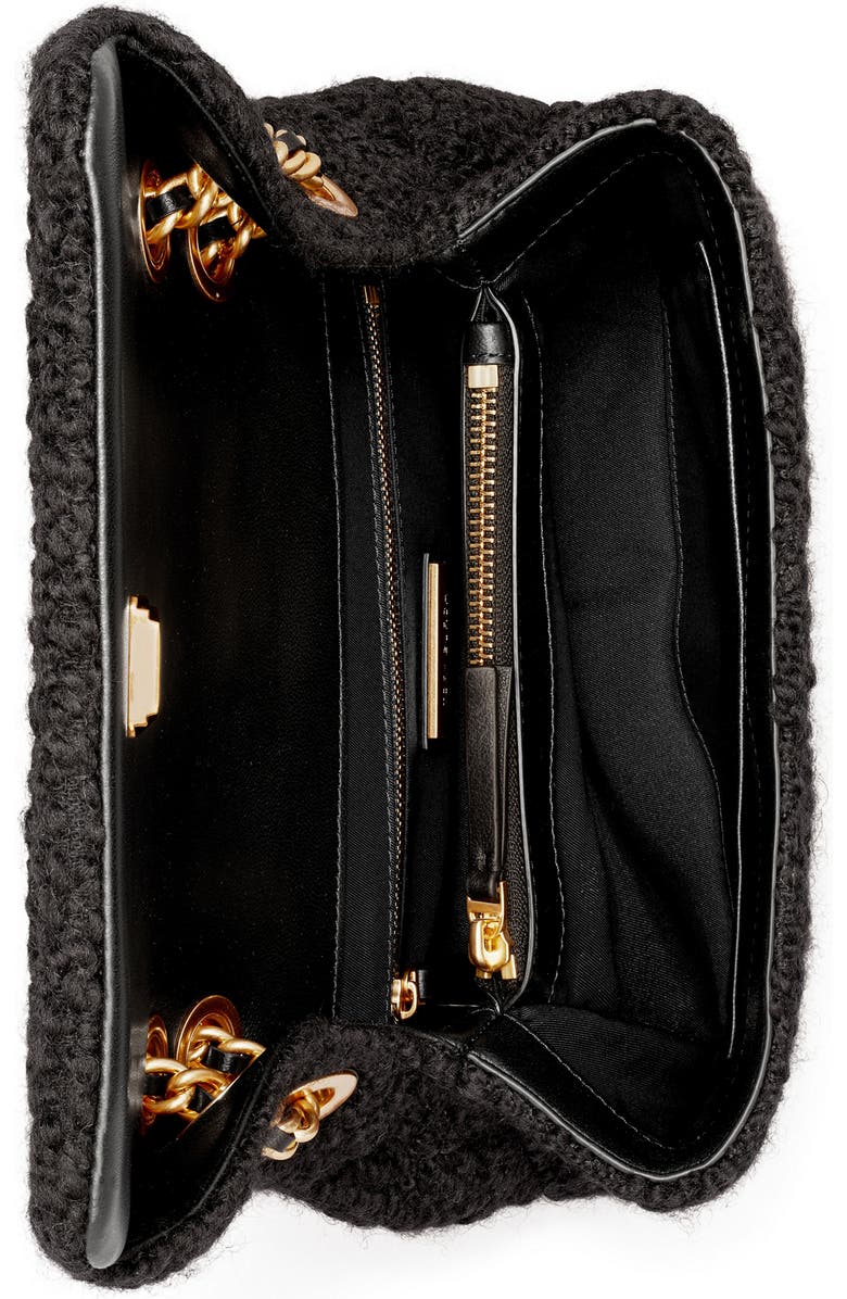 Tory Burch Small Fleming Bouclé Convertible Shoulder Bag, Alternate, color,