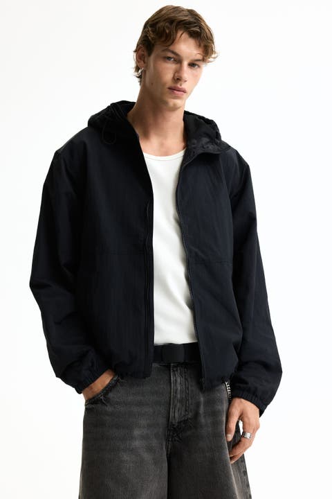 Water-repellent Nylon Windbreaker