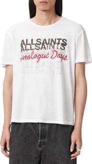AllSaints Graphite Graphic T-Shirt