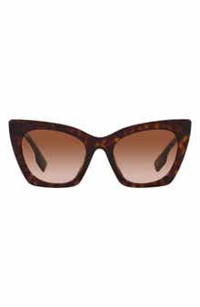 Burberry 52mm Cat Eye Sunglasses