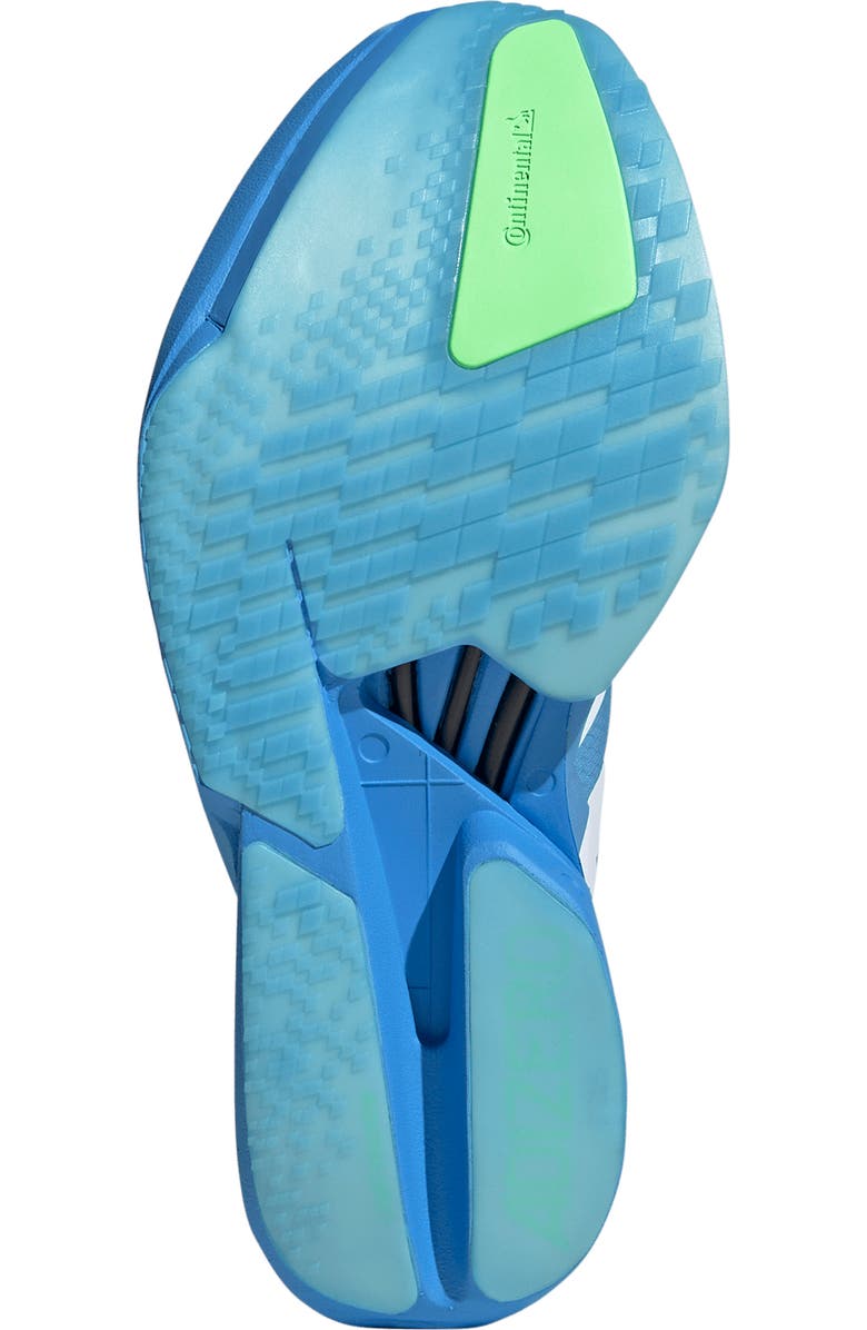 adidas Adizero Adios Pro 4 Racing Shoe, Alternate, color, White/ White/ Lime Burst