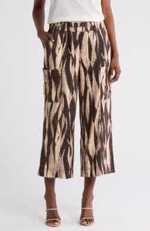 Democracy Crop Wide Leg Pants
