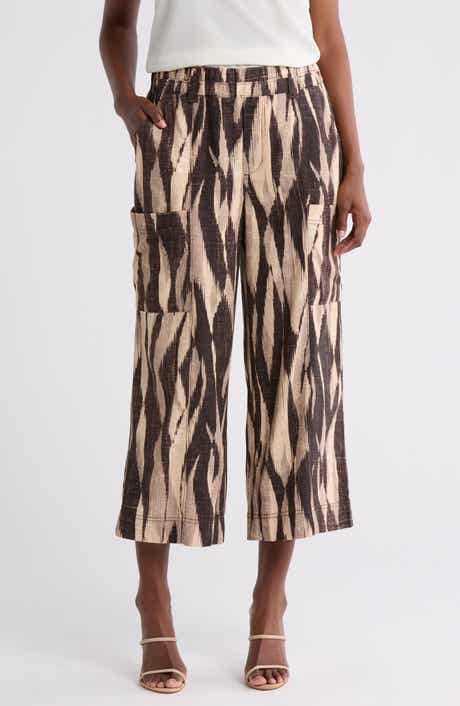 Democracy Crop Wide Leg Pants