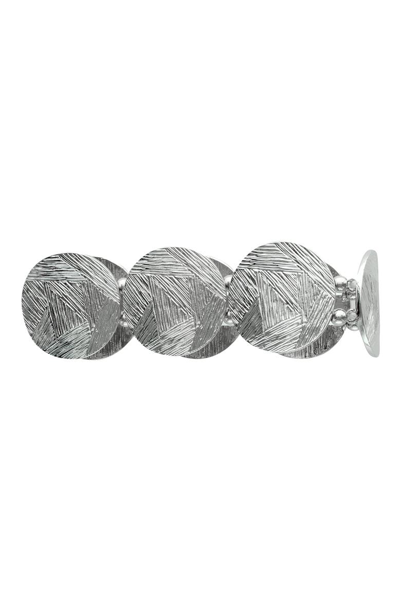 Birdie Stretch Bracelet, Alternate, color, SILVER