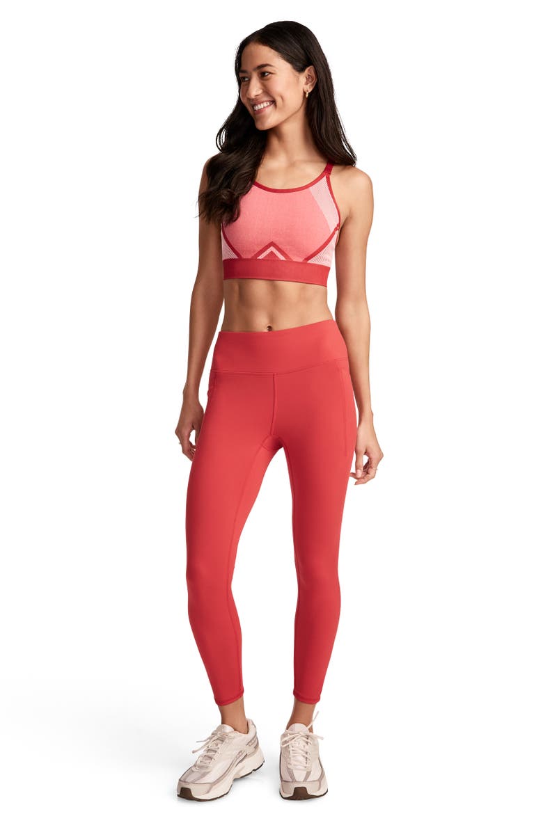 Women's EverActive 7/8 Legging, Alternate, color, Dragonfruit Red