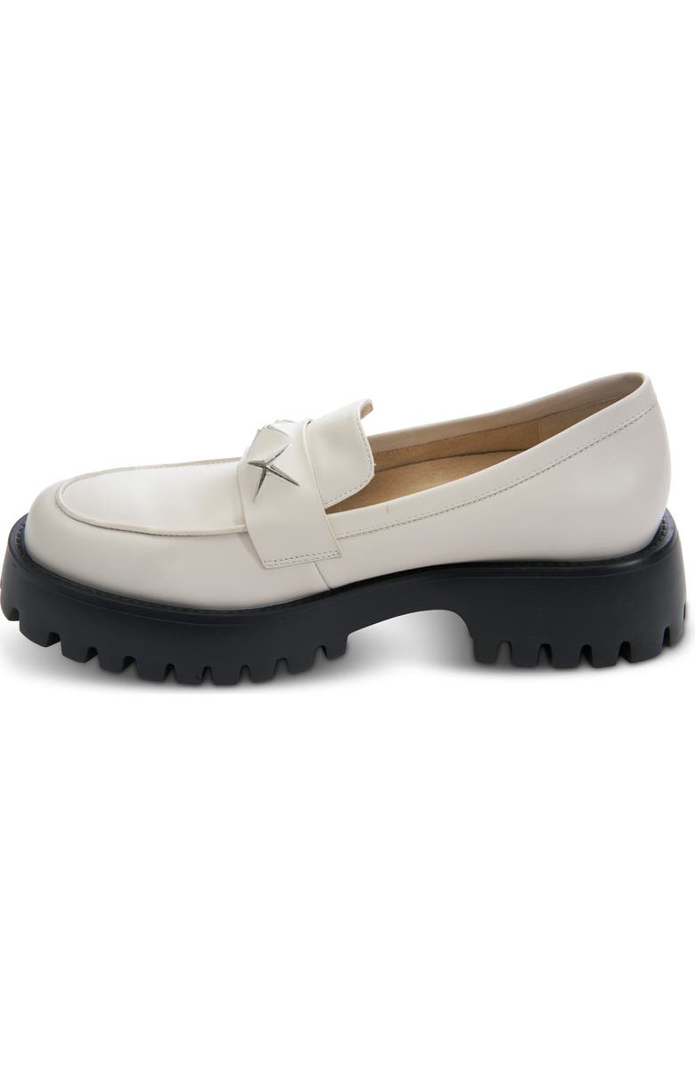 VANELi Zofie Lug Sole Loafer, Alternate, color, Milk