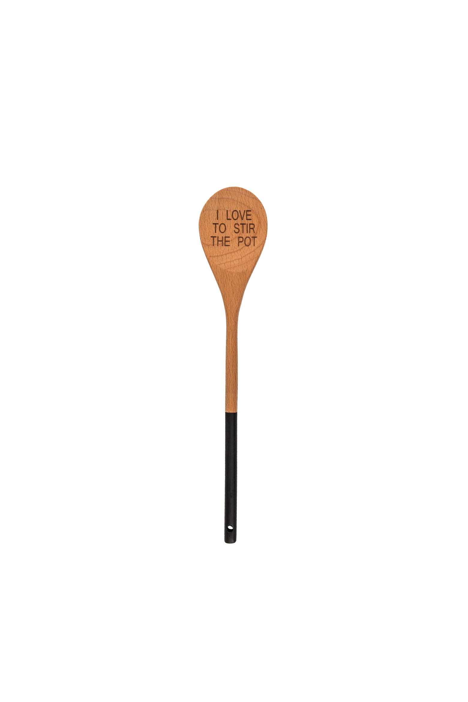 Spoon Color Code I Love To Stir The Pot Wooden Spoon Wood Brown | Nordstrom