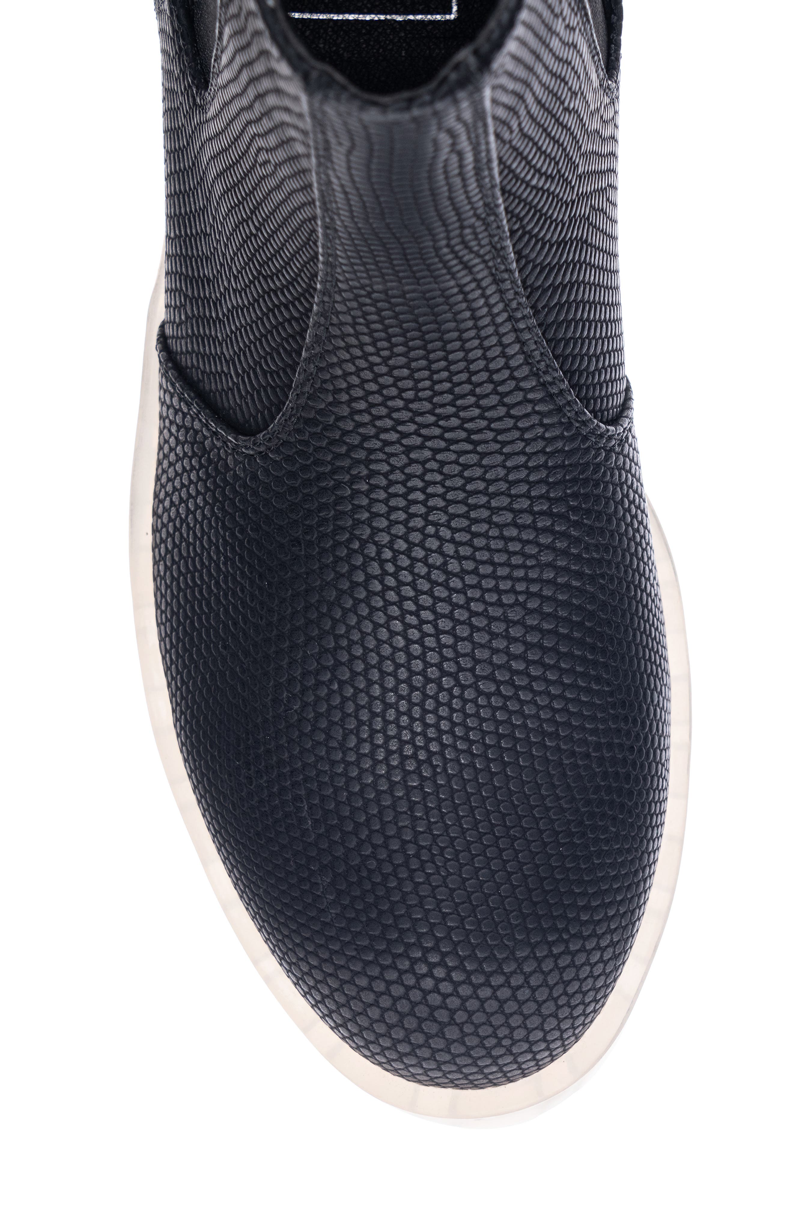 Dirty Laundry Margo Snake Embossed Chelsea Boot, Alternate, color, 