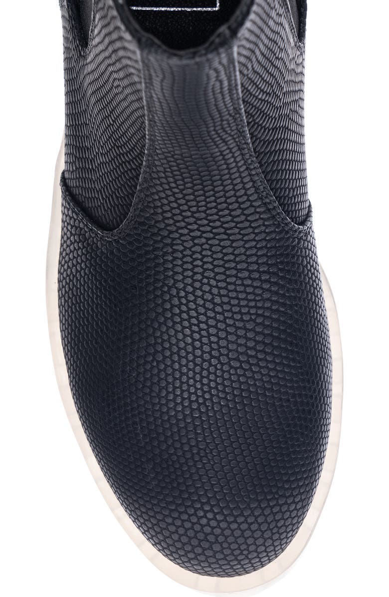 Dirty Laundry Margo Snake Embossed Chelsea Boot, Alternate, color,