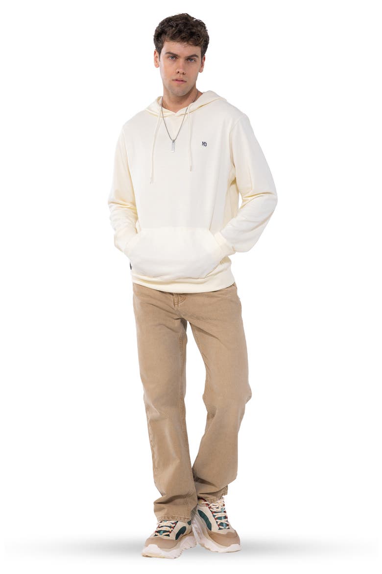 Pullover Hooded Sweatshirt, Alternate, color, Off-White