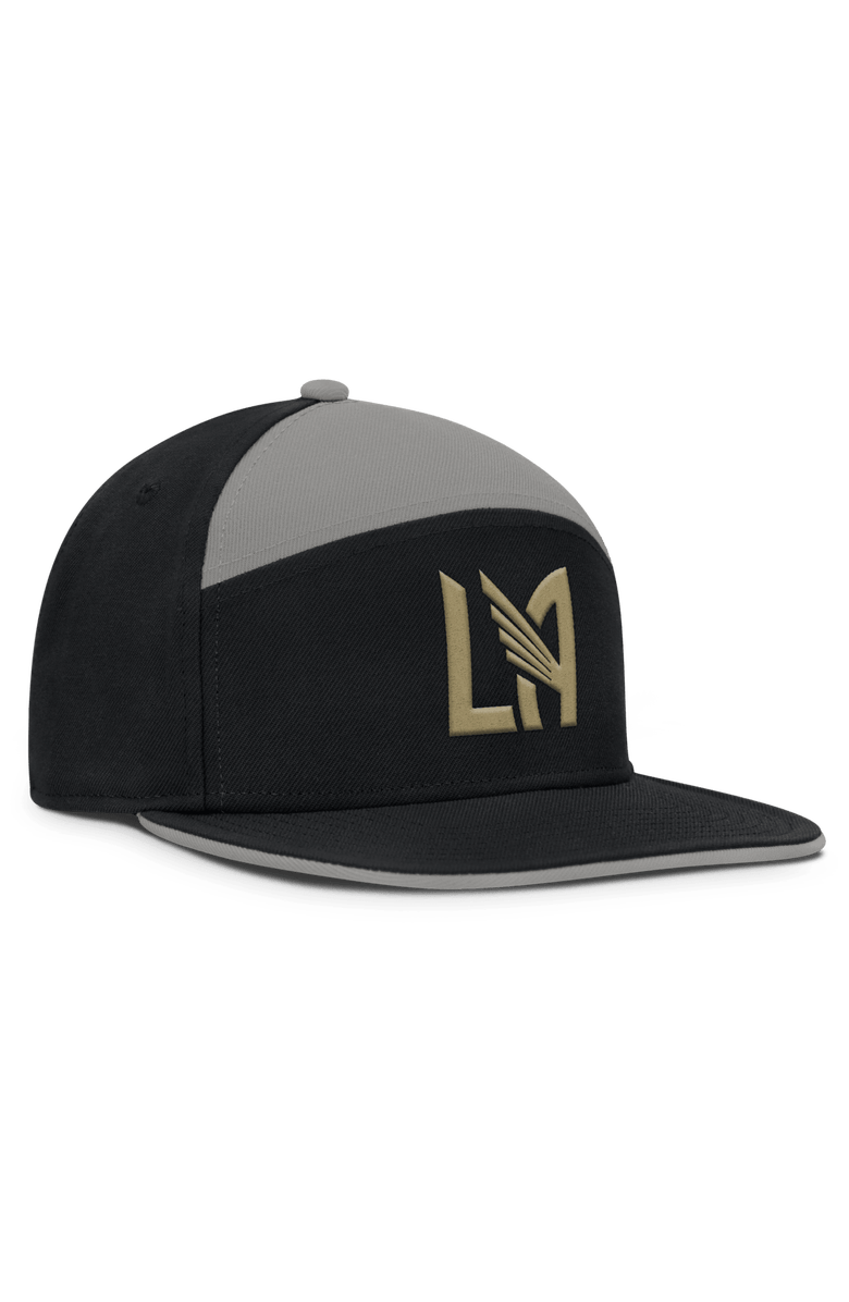 FANATICS Men's Fanatics Black LAFC Mezzala Snapback Hat, Alternate, color, Black